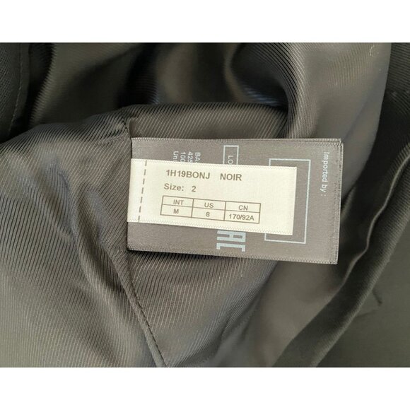 Ba&sh Bonjovi Jacket Black Size 2/ US 8 - Picture 8 of 8